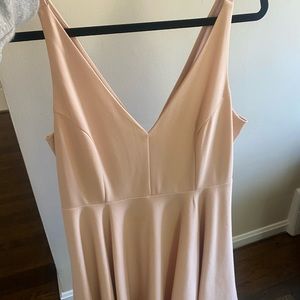 Blush lulus dress